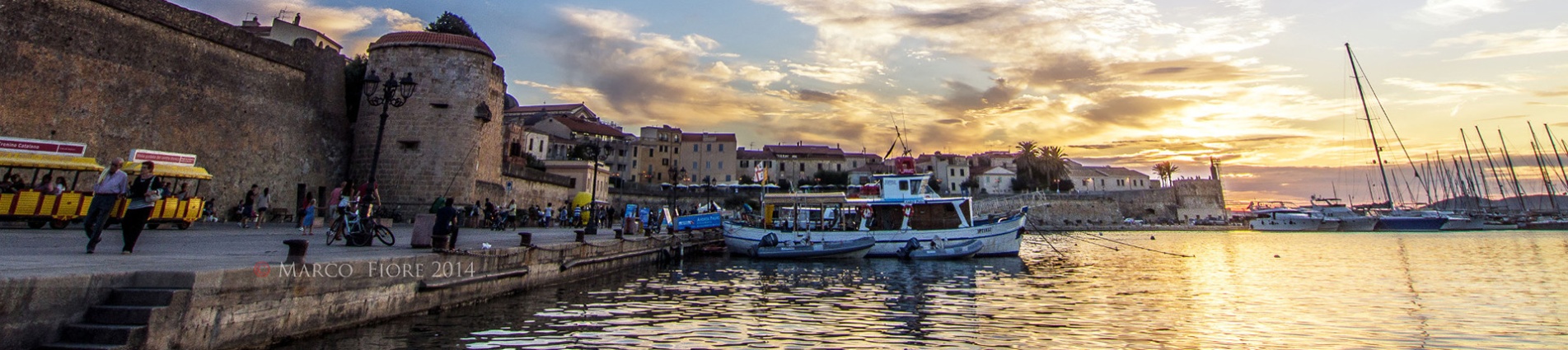 Tramonto sul porto di Alghero Tramonto sul porto di Alghero