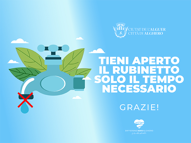 Campagna contro lo spreco di risorse idriche Campagna contro lo spreco di risorse idriche