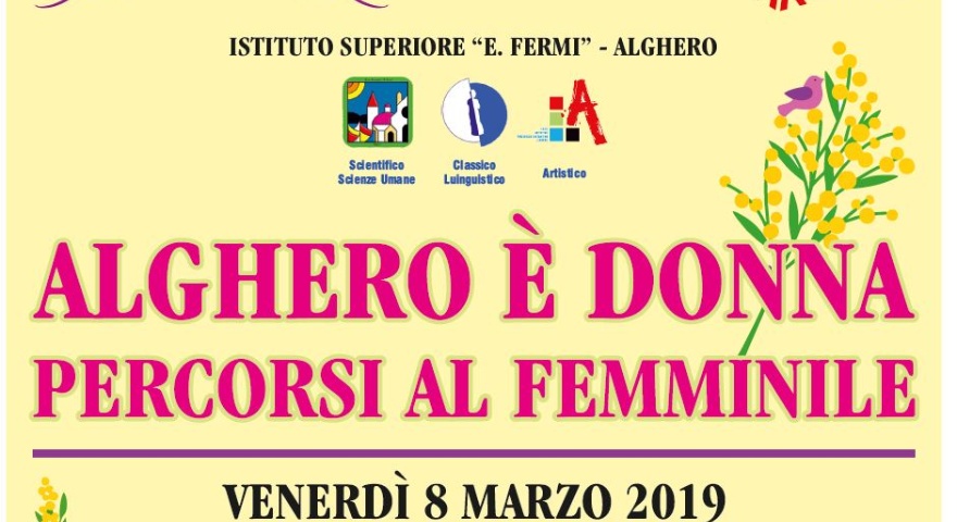 Alghero è Donna. Percorsi al femminile Alghero è Donna. Percorsi al femminile