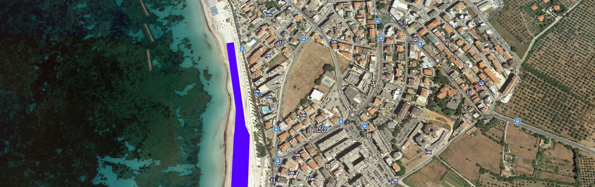 Veduta aerea di Alghero Veduta aerea di Alghero