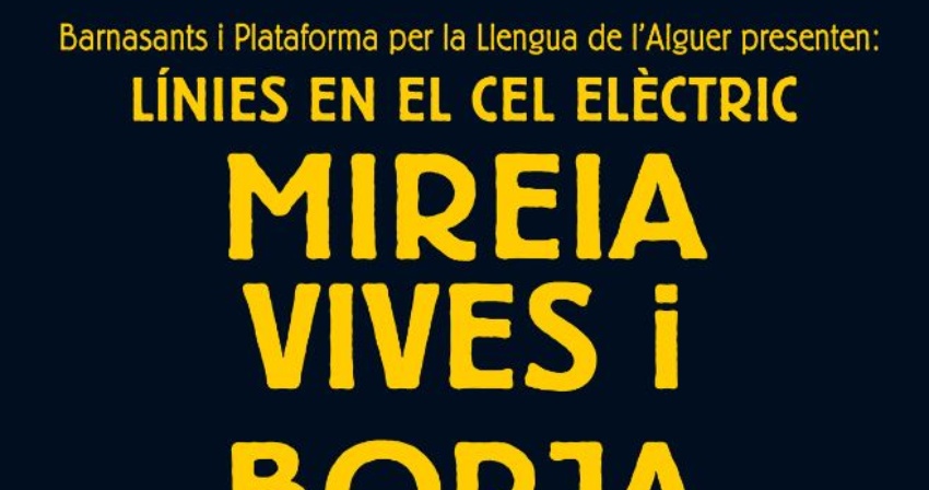Línies en el cel elèctric - Mireia Vives e Borja Penalba